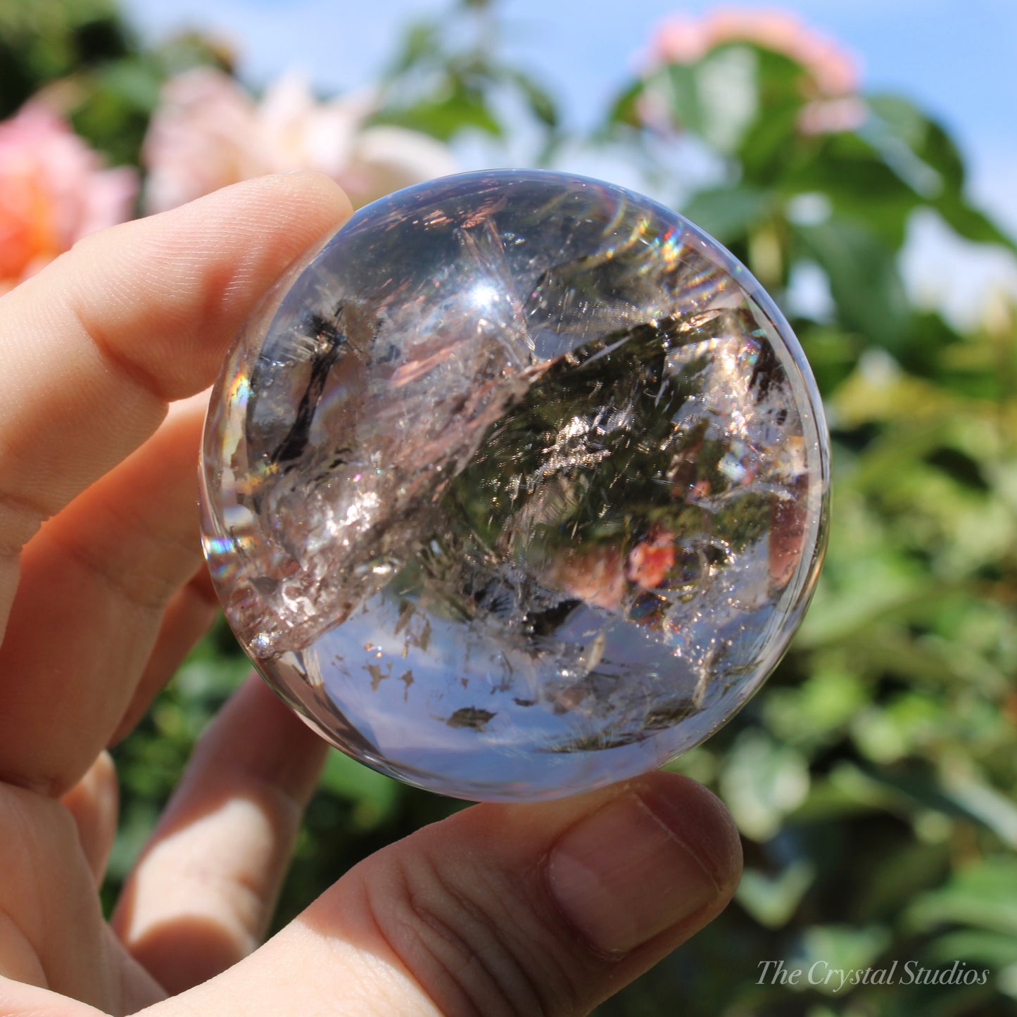 Natural Citrine Polished Crystal Sphere