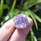 Amethyst Small Natural Crystal Cluster Disc