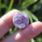 Amethyst Small Natural Crystal Cluster Disc