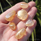 Champagne Aura Quartz Polished Crystal Tumblestones