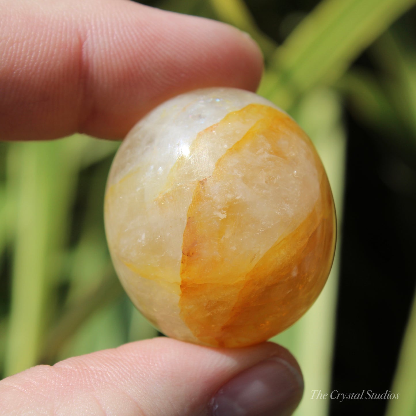 Golden Healer Large Polished Crystal Tumblestone