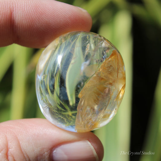 Golden Healer Large Polished Crystal Tumblestone