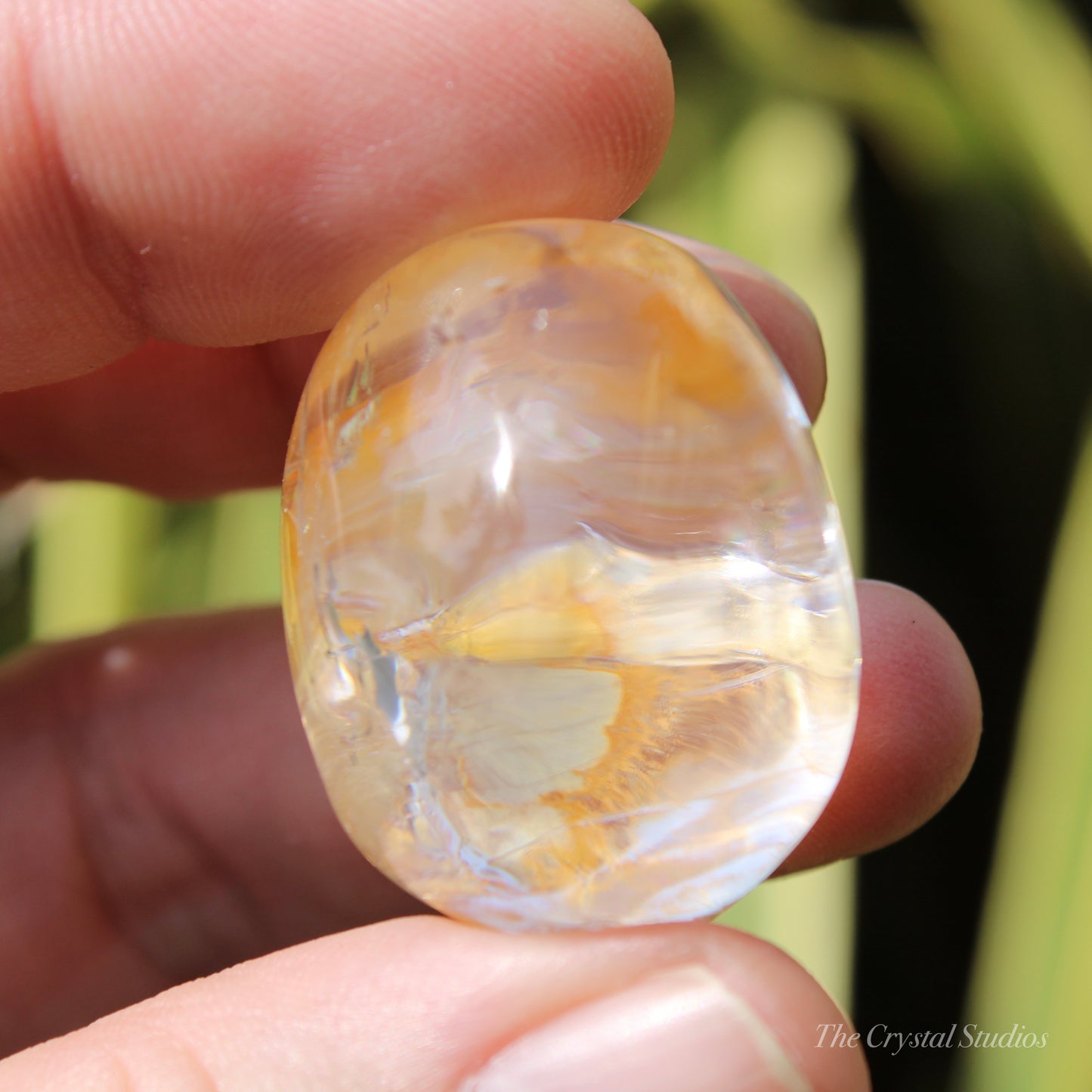 Golden Healer Large Polished Crystal Tumblestone