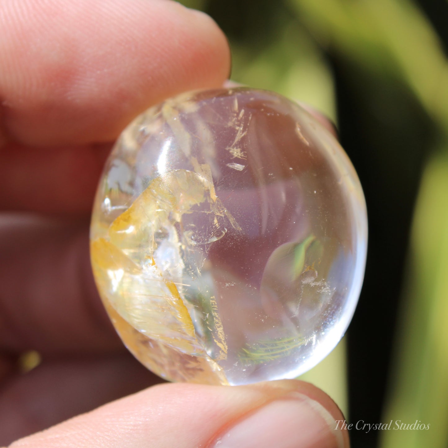 Golden Healer Large Polished Crystal Tumblestone