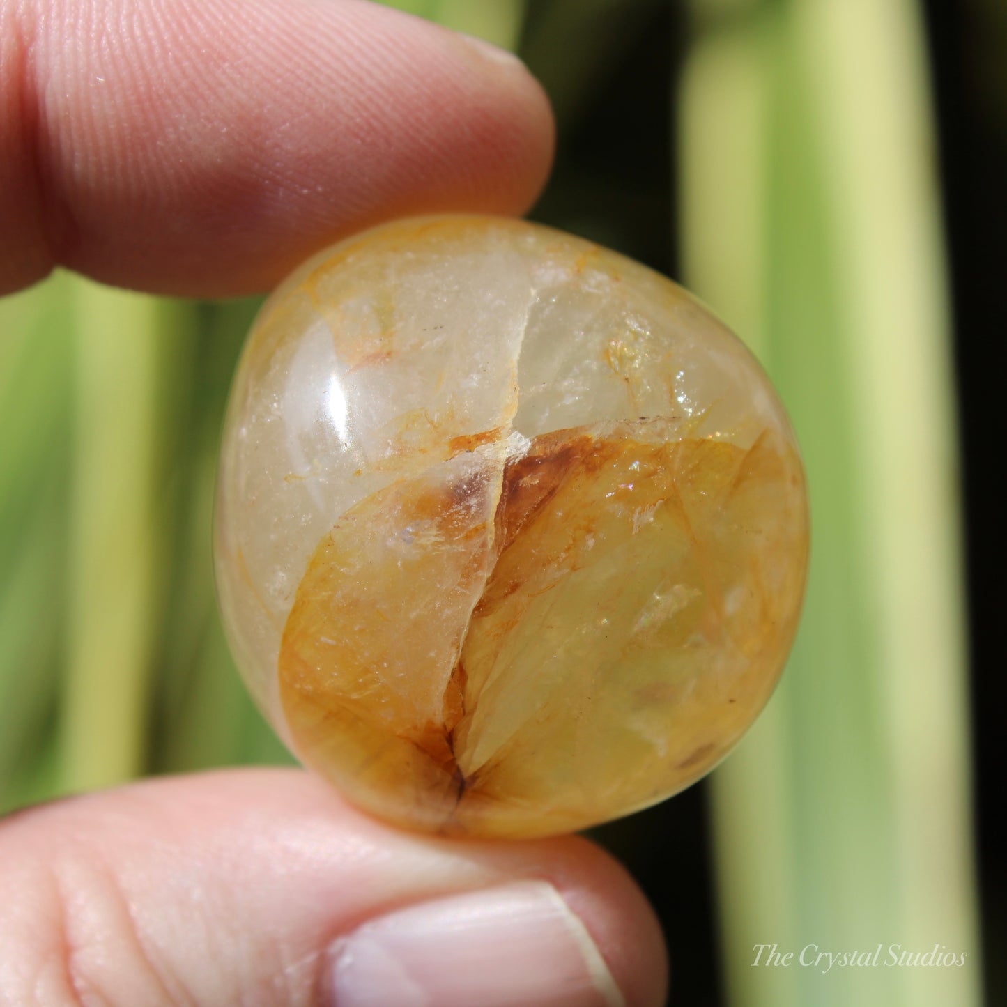 Golden Healer Large Polished Crystal Tumblestone