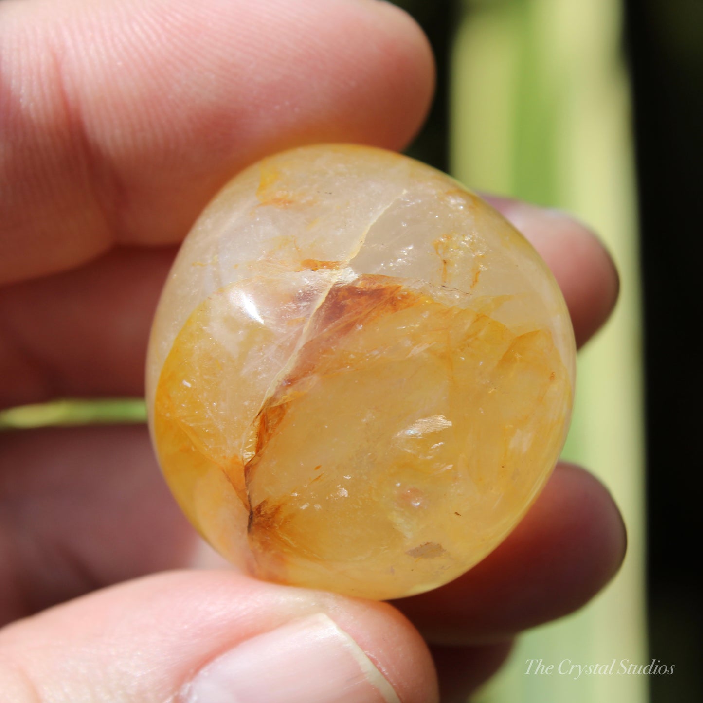 Golden Healer Large Polished Crystal Tumblestone