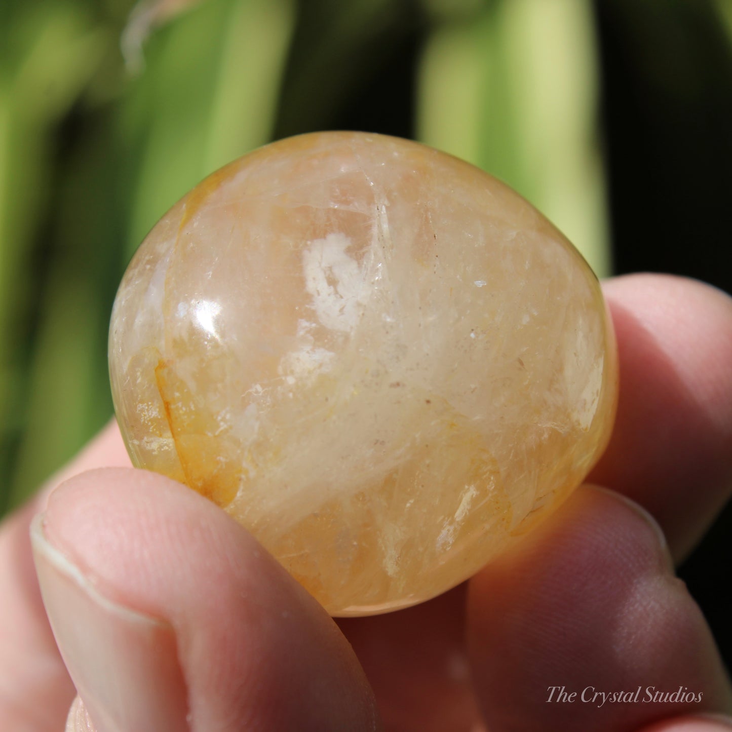 Golden Healer Large Polished Crystal Tumblestone