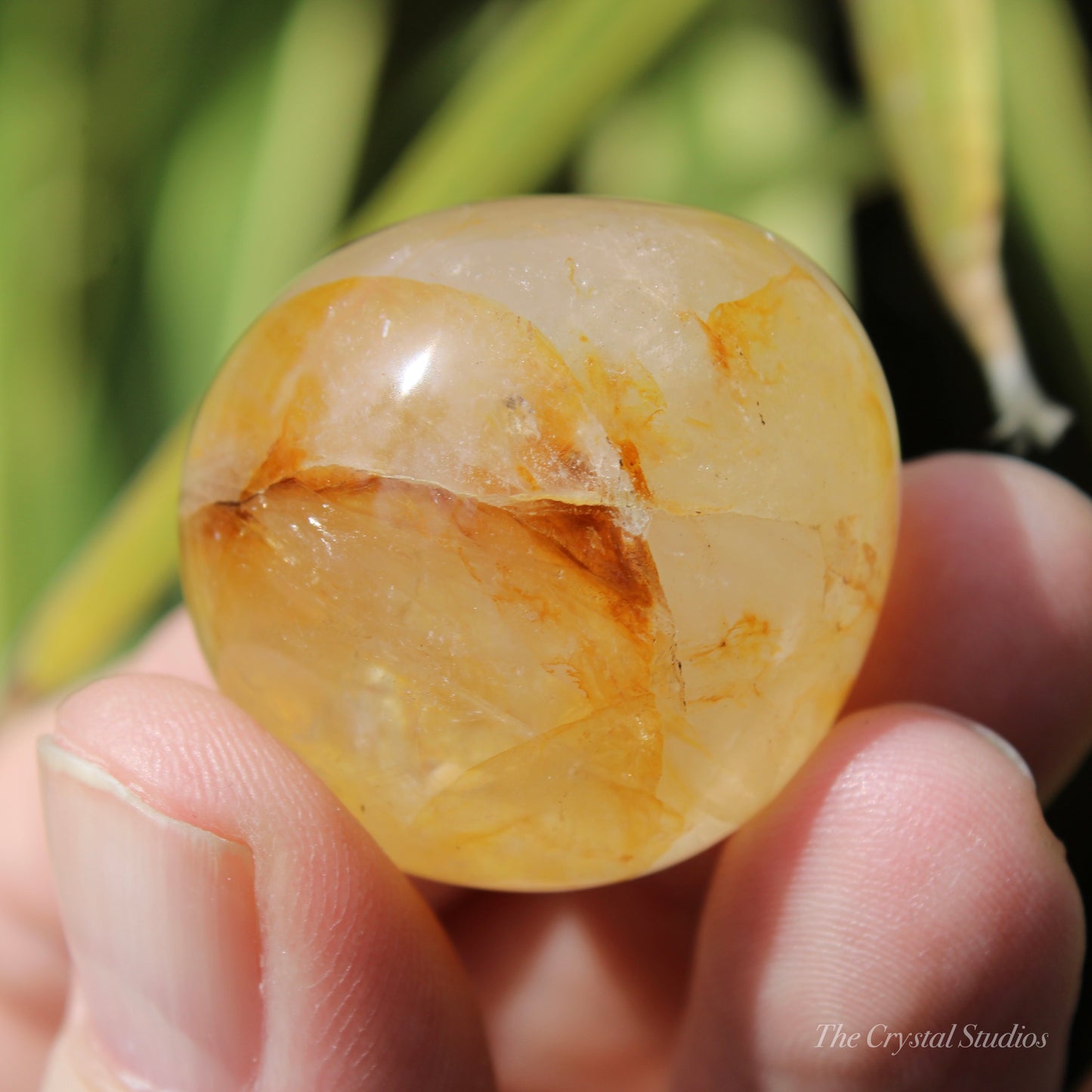 Golden Healer Large Polished Crystal Tumblestone