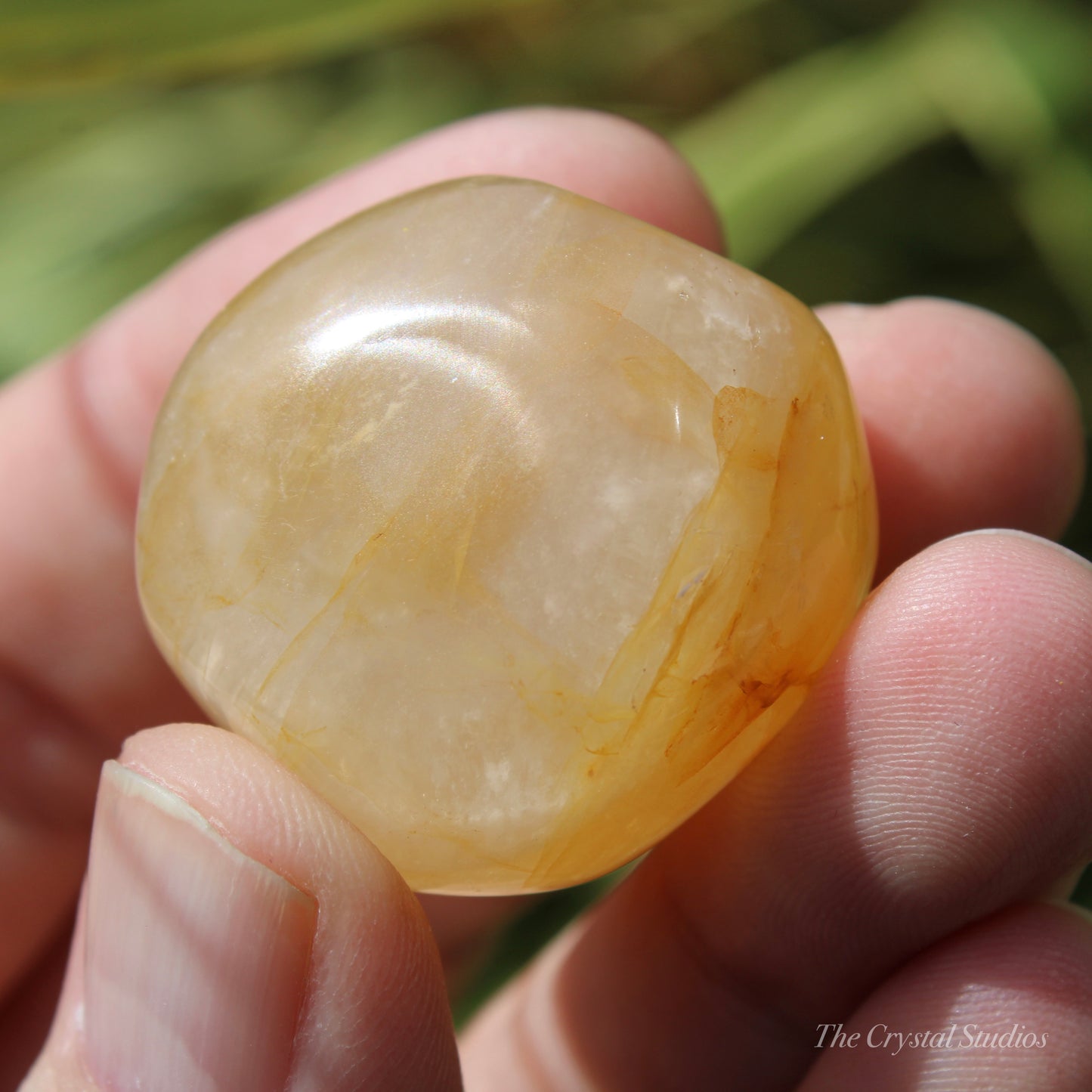 Golden Healer Large Polished Crystal Tumblestone