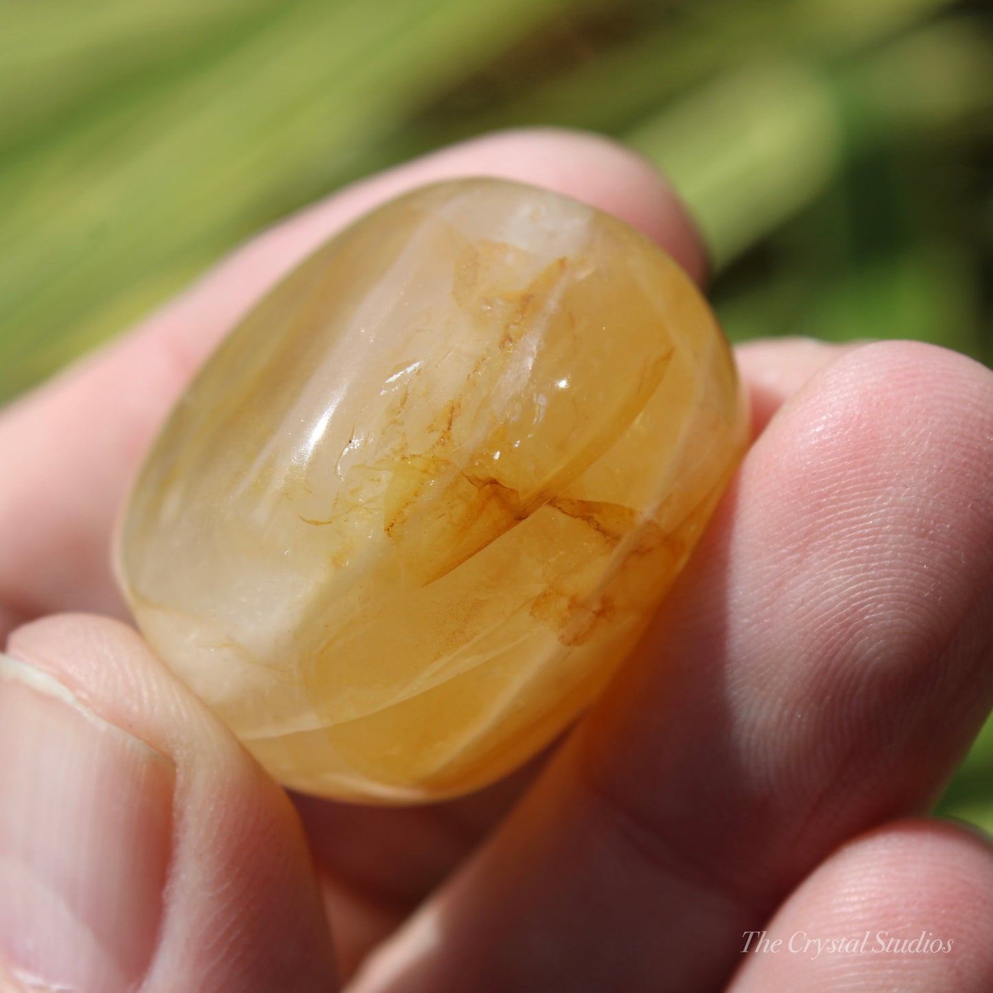 Golden Healer Large Polished Crystal Tumblestone