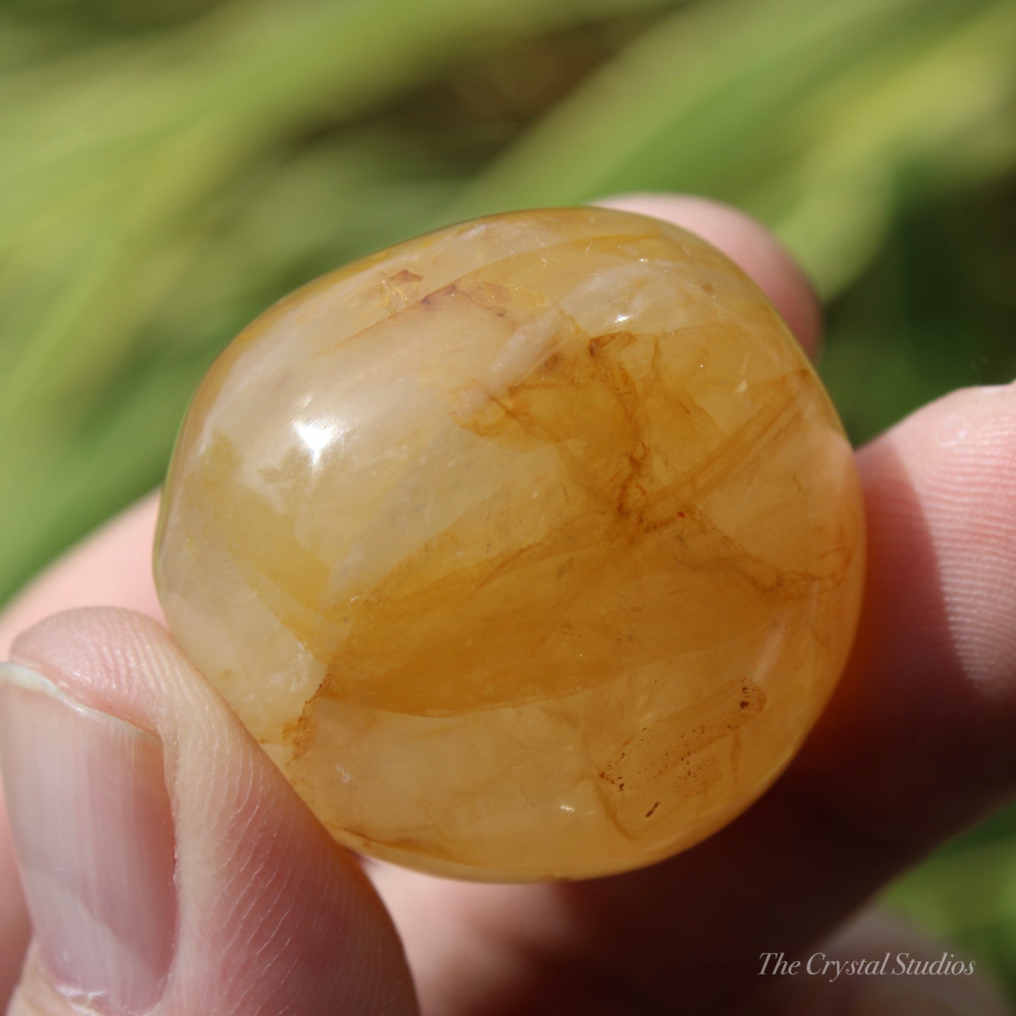 Golden Healer Large Polished Crystal Tumblestone