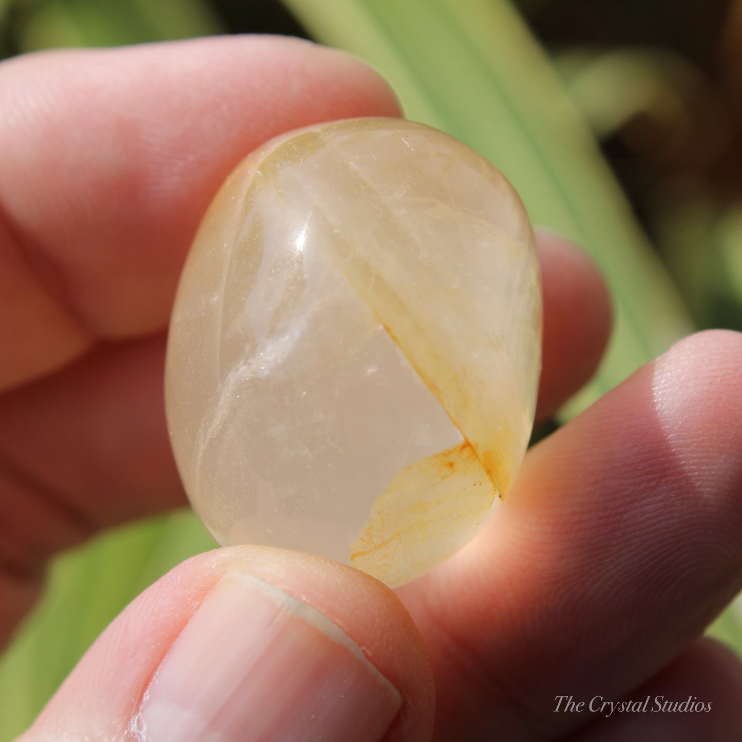 Golden Healer Large Polished Crystal Tumblestone