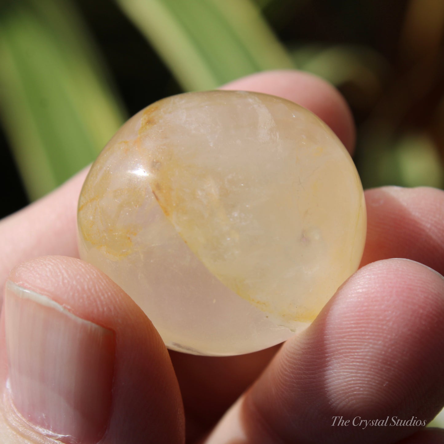 Golden Healer Large Polished Crystal Tumblestone