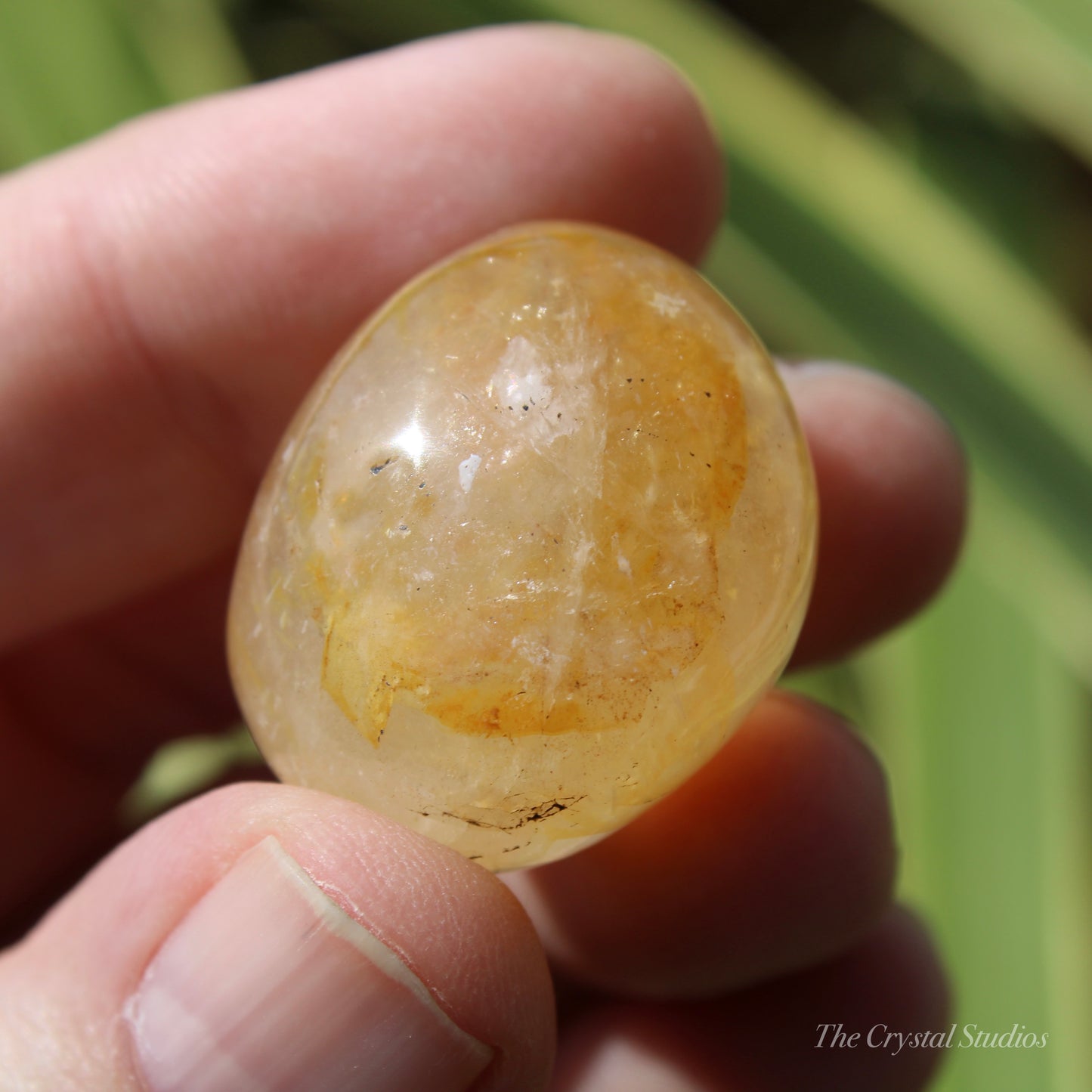 Golden Healer Large Polished Crystal Tumblestone