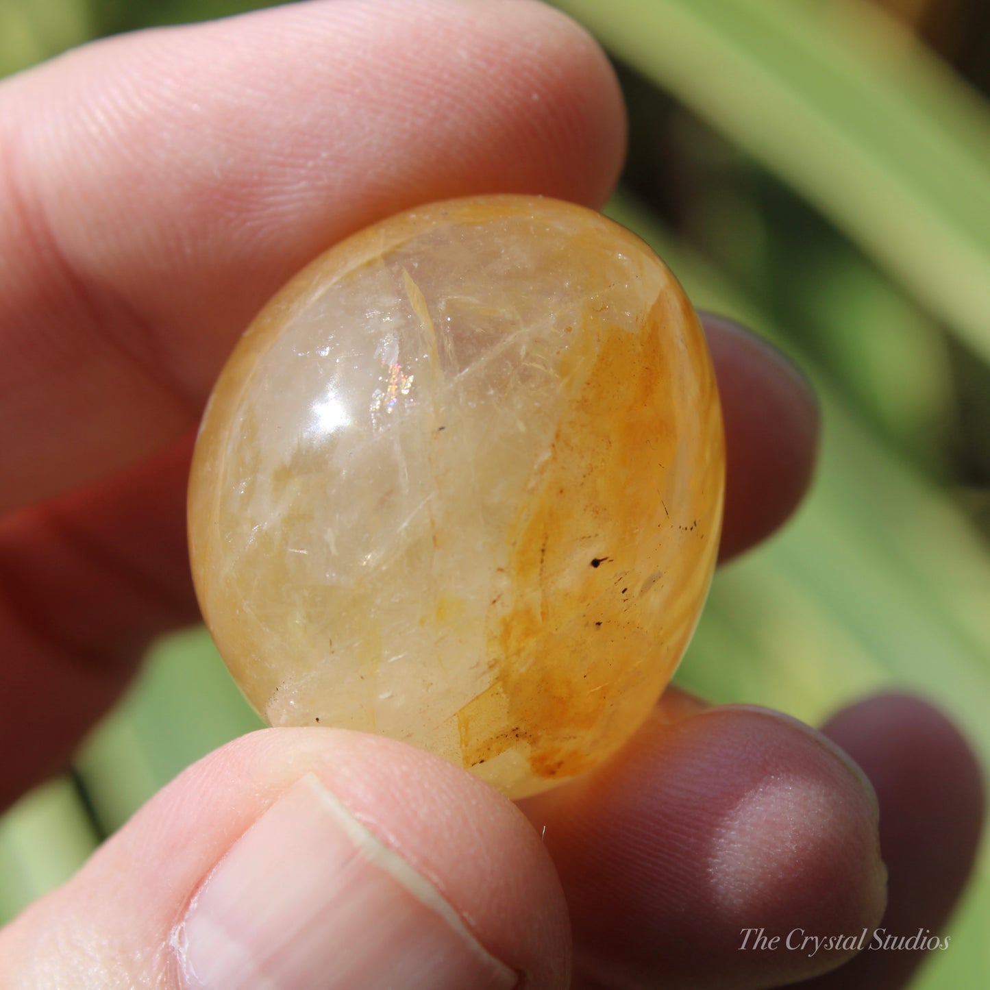 Golden Healer Large Polished Crystal Tumblestone