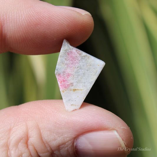 Tugtupite Part Polished Crystal