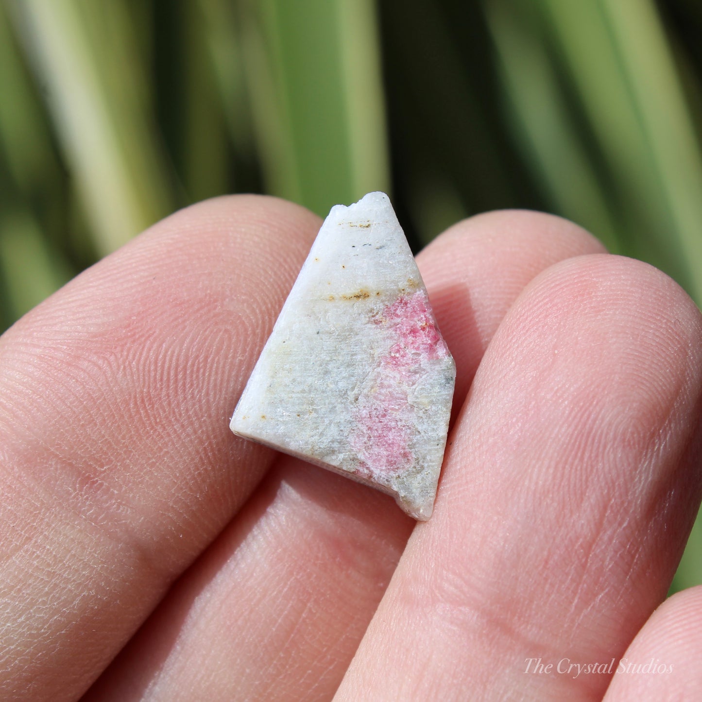 Tugtupite Part Polished Crystal