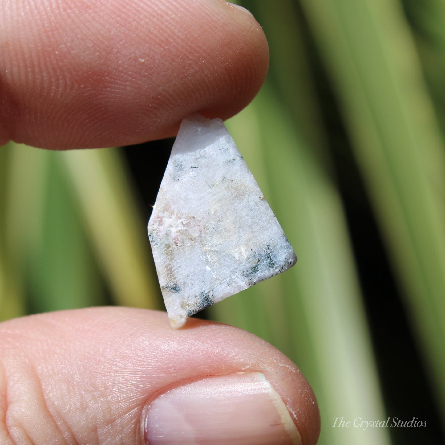 Tugtupite Part Polished Crystal