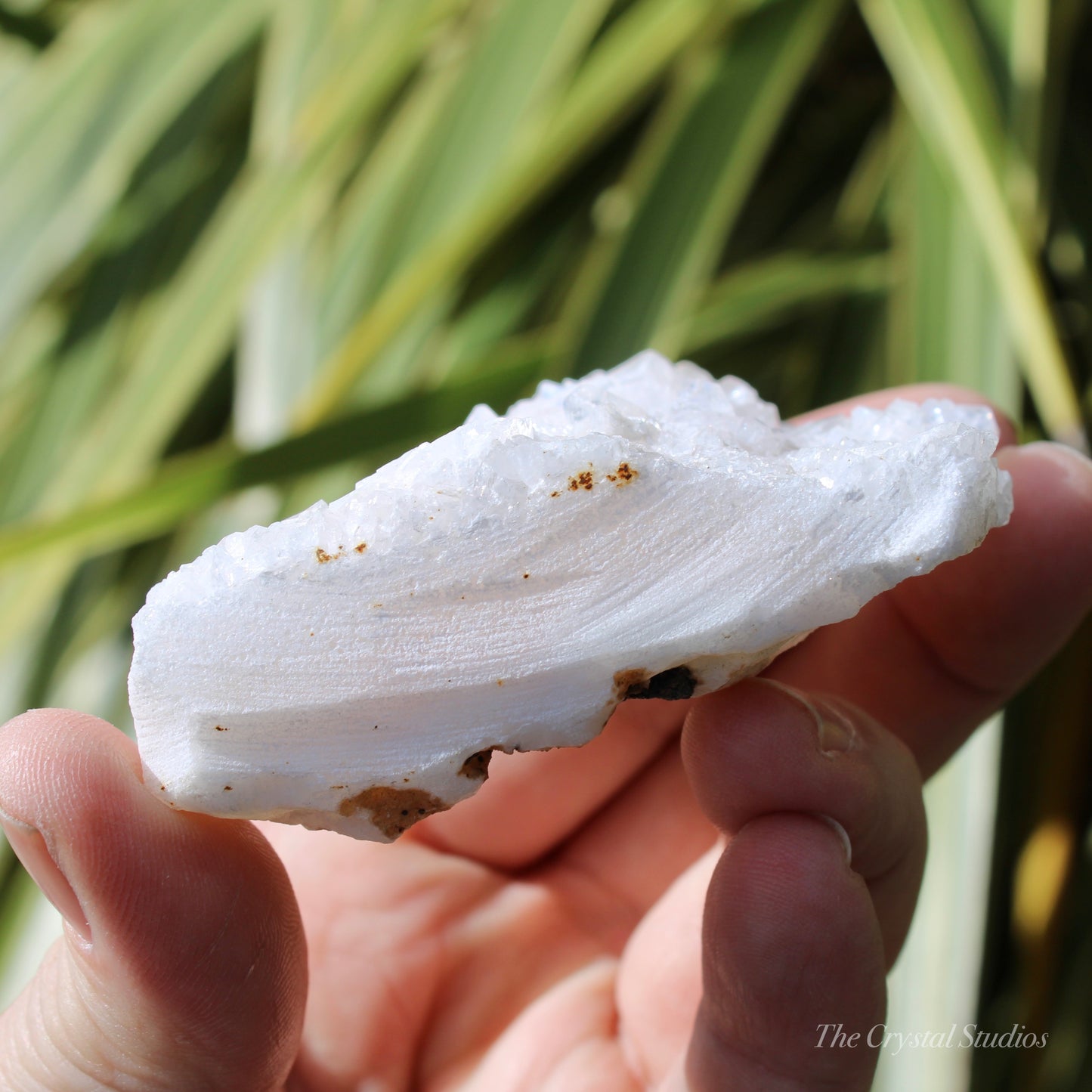 Pale Pink Apophyllite Natural Crystal Cluster