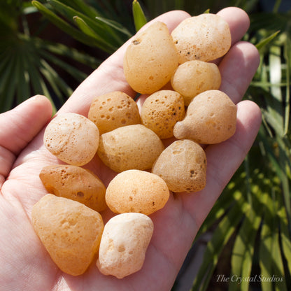 Gobi Desert Agate Natural Crystal Tumblestones