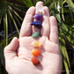 Chakra Polished Crystal Tumblestone Set A