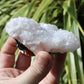 Pale Pink Apophyllite Natural Crystal Cluster