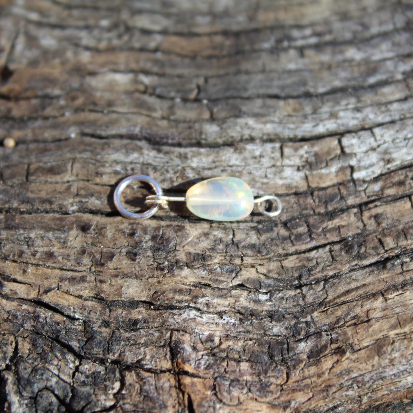 Ethiopian Opal Simple Pendant