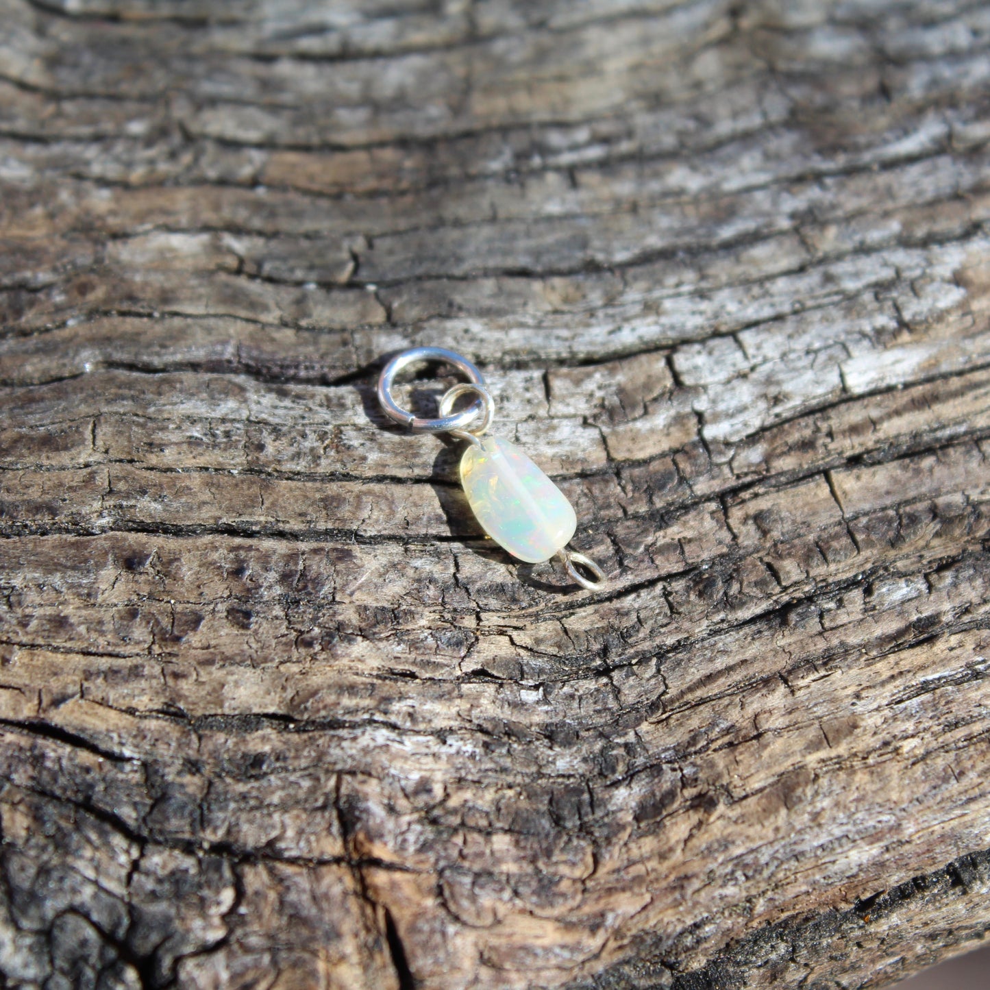 Ethiopian Opal Simple Pendant