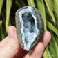 Chalcedony Natural Crystal Geode