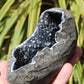 Chalcedony & Calcite Natural Crystal Geode