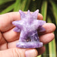 Lepidolite Double Standing Star Polished Crystal