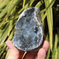 Chalcedony & Calcite Natural Crystal Geode