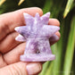 Lepidolite Double Standing Star Polished Crystal