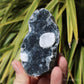 Chalcedony & Calcite Natural Crystal Geode