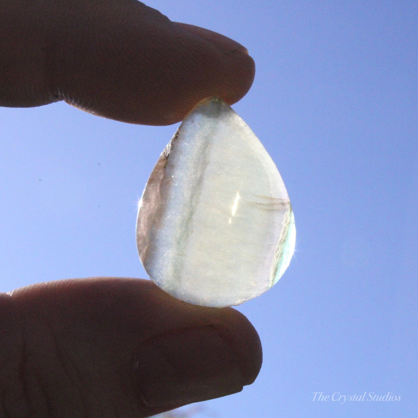 Fluorite Polished Cabochon Crystal