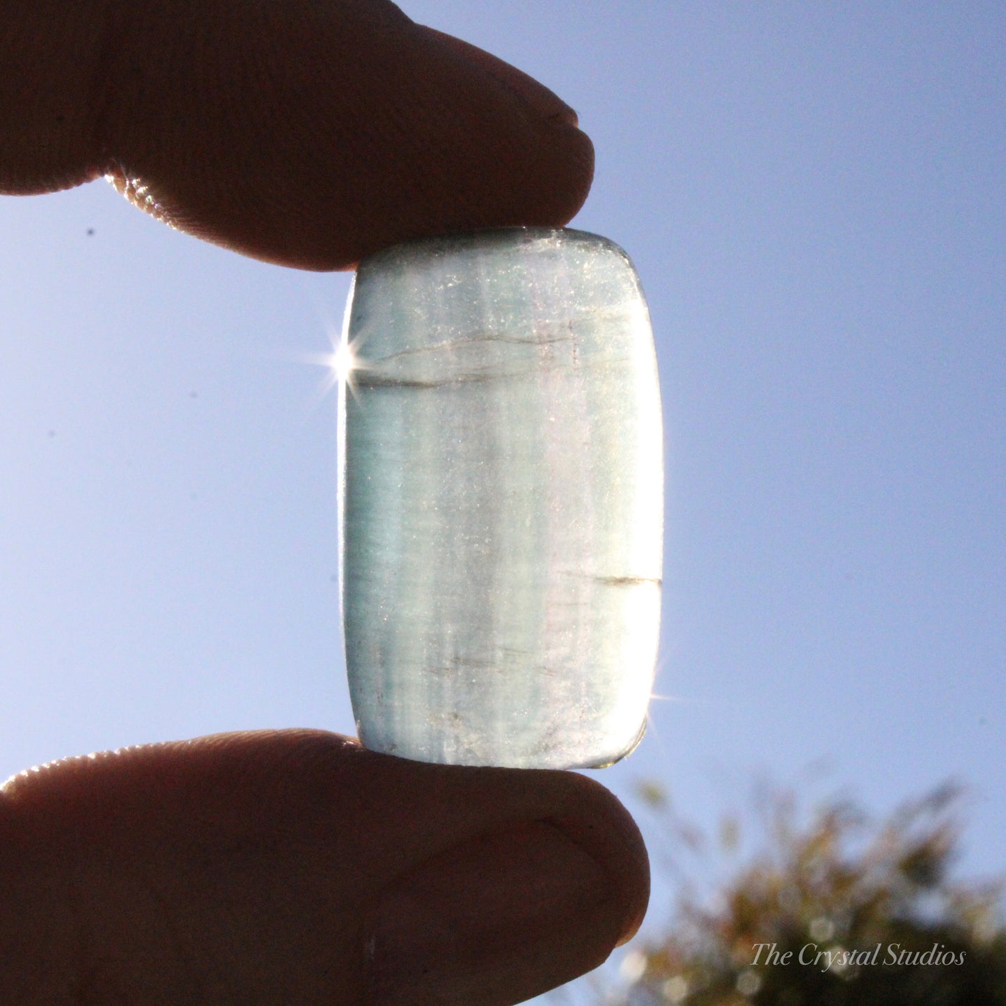 Fluorite Polished Cabochon Crystal