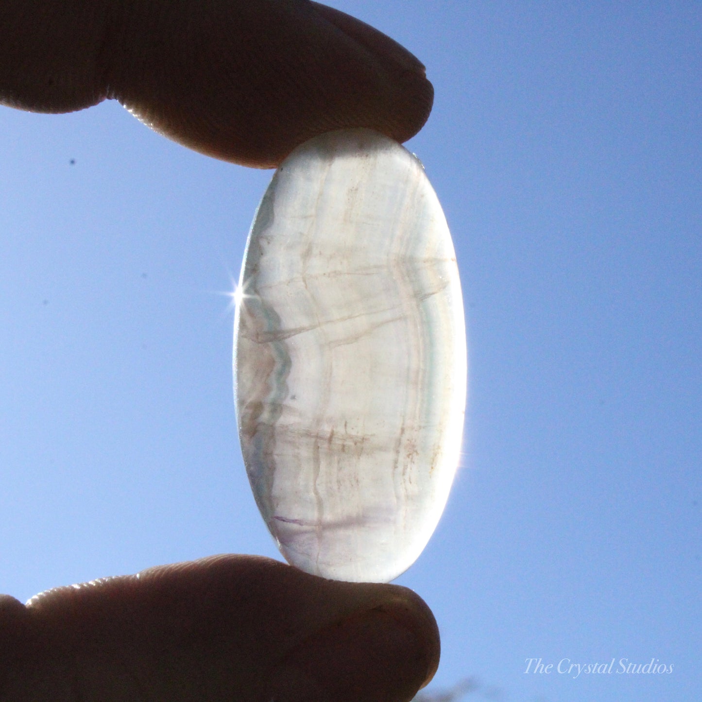 Fluorite Polished Cabochon Crystal