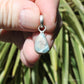 Larimar Silver Plated Small Classic Pendant