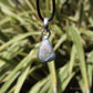 Larimar Silver Plated Small Classic Pendant