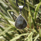 Labradorite Silver Plated Classic Pendant