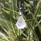 Rutilated Quartz Faceted Crystal Pendant