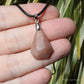 Rutilated Quartz Faceted Crystal Pendant