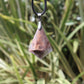 Rutilated Quartz Faceted Crystal Pendant