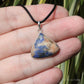 Sodalite Classic Silver Pendant