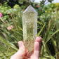 Natural Phantom Citrine Large Double Terminated Polished Crystal Point