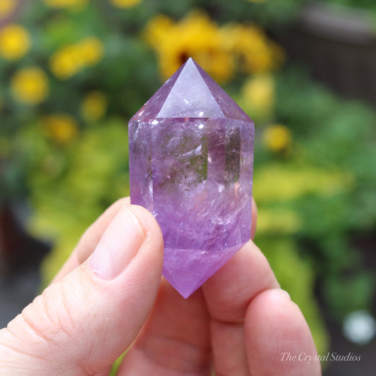 Ametrine Double Terminated Polished Crystal Point