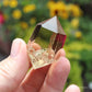 Natural Citrine Double Terminated Polished Point Crystal