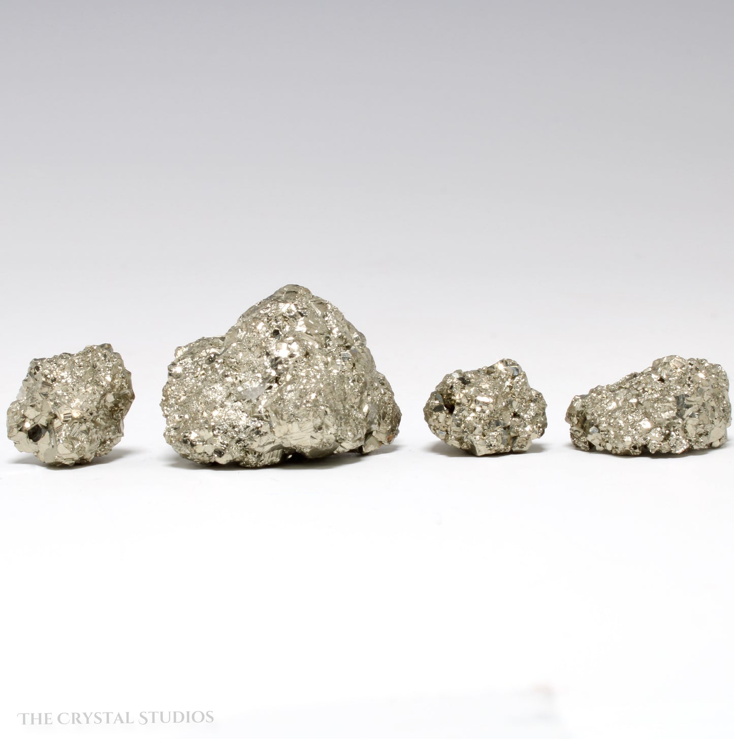 Pyrite Small natural Crystal Cluster Set