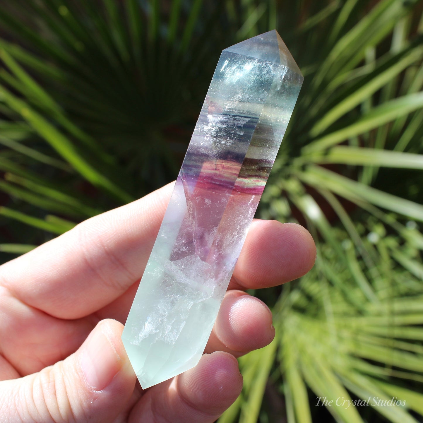 Fluorite Double Terminated Polished Crystal Point