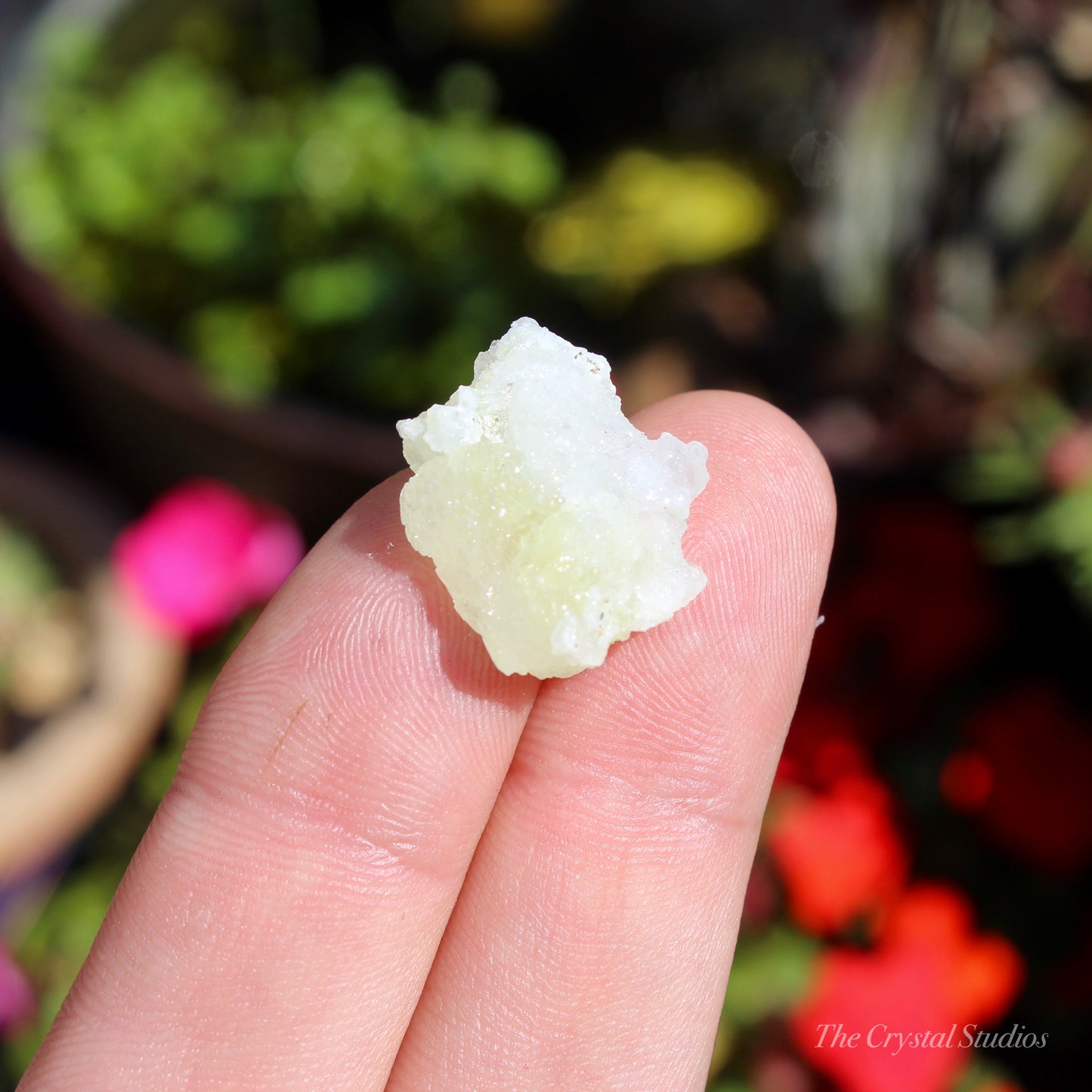 Yellow Brucite Natural Crystal